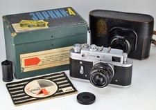 FULLY SERVICED LIMITED 1969 "ZORKI 4" RF CAMERA INDUSTAR-50 lens, BOXED 2 
