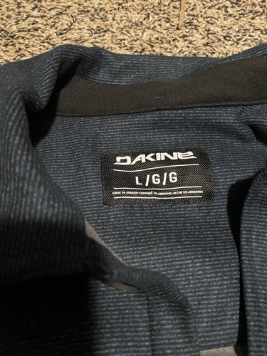 NEW Dakine Shirt Mens Size Large Navy Shirt Jacket Midweight Casual Workwear - Picture 2 of 10