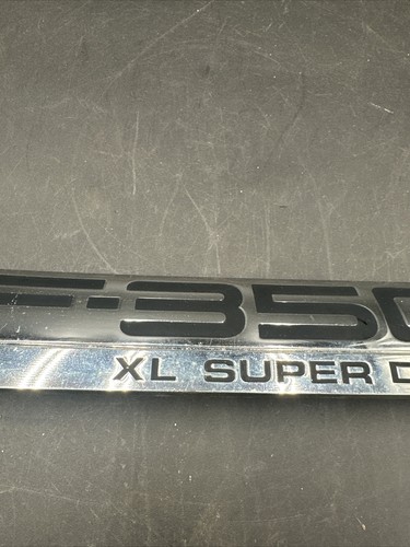 Ford F-350 XL Super Duty emblem badge decal logo F350 OEM Genuine Original - Picture 3 of 7
