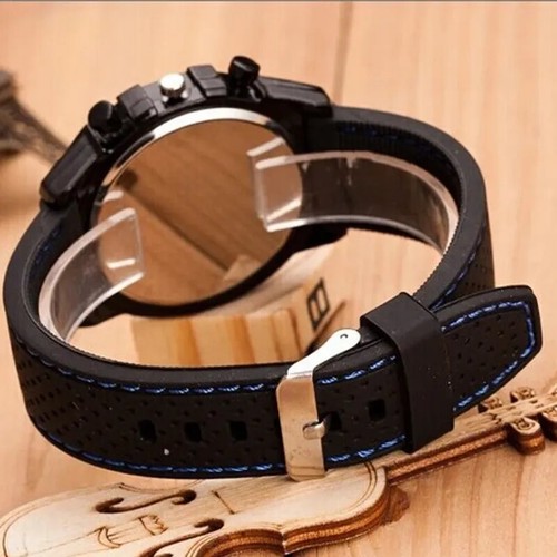 Kegllect Herren Quarzuhr Silikon Armband Business Mode Uhren - Bild 23 von 30