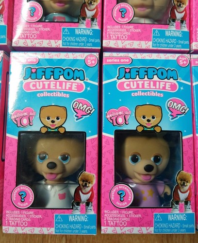 Neu Jiffpom Cutelife Serie One komplettes komplettes Set (1-10 Boxen) 3" Figuren - Bild 6 von 9