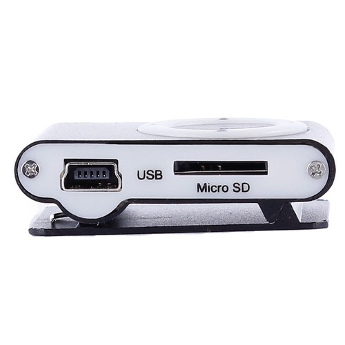 Reproductor MP3 CLIP Compatible con MicroSD de hasta 8 Gb. Color Negro vr - Imagen 4 de 12