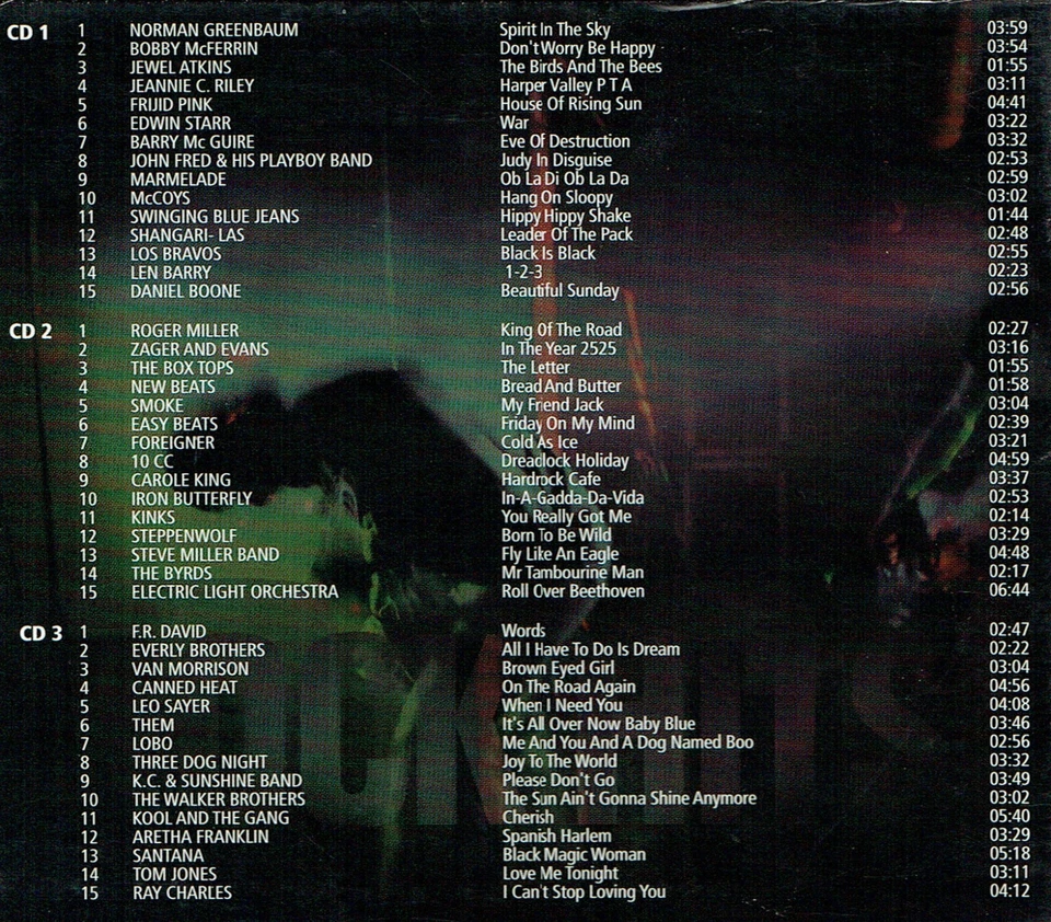 (3CD's) Rock Hits - Barry McGuire, Smoke, Zager & Evans, Los Bravos, Easy Beats - Bild 2 von 2