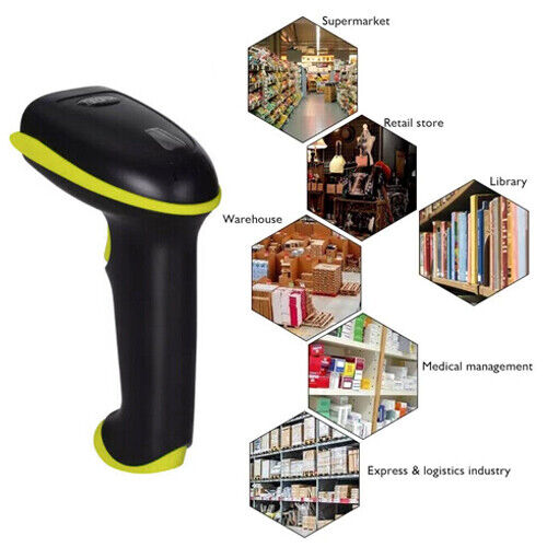 2D Bluetooth Wireless USB Barcode QR Code Scanner for Windows Android Apple - Picture 6 of 7