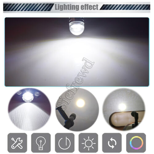 LED UPGRADE P13.5S 2835 2SMD BULB GLOBE for TORCH FLASHLIGHT 6V 18V Non Polarity - Picture 11 of 11