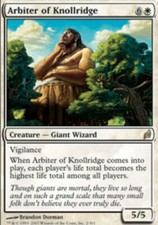 Arbiter of Knollridge - Foil ~ Lightly Played Lorwyn MTG Magic UltimateMTG White
