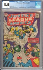 Justice League of America #21 DC 1963 CGC 4.5 VG+ Re-intro JSA, 1st Dr. Fate