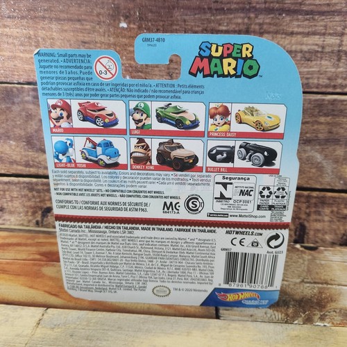 Hot Wheels-Super Mario-Nintendo-Character Car Donkey Kong-DieCast Vehicle New - Picture 8 of 8