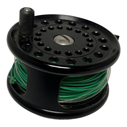 Mulinello da Pesca a Mosca Dennison Fly-Lite PICCOLO 2,5”x2,5” NERO TESTATO FUNZIONANTE - Foto 5 di 8