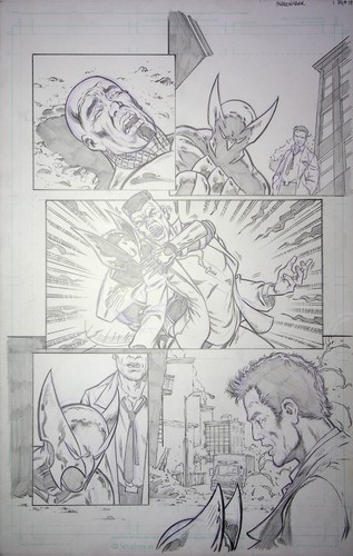 Shadowhawk (5th) Resurrection #1 Original Artwork Tone Rodriguez Image United - Bild 1 von 4