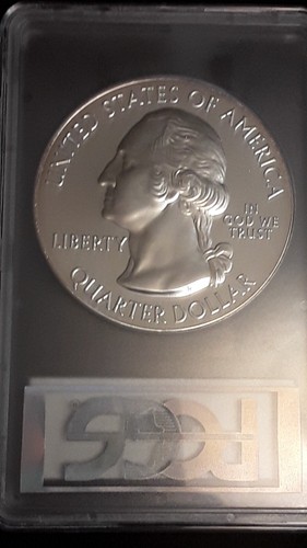 2014-P SHENANDOAH NP 5 Oz Silver ATB 25c  PCGS MS69DMPL F.S. Mercanti signed - Picture 7 of 8