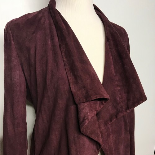 Kanya d'agneau Bordeaux Taille Petit L en pour Galatia Veste daim en de peau Theory femmes xHZn1qF