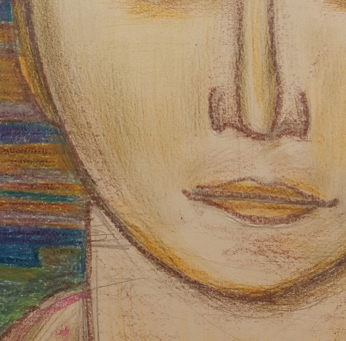 Frauenportrait, Original Pastellgemälde, Künstler Kozlyanin - Bild 7 von 11