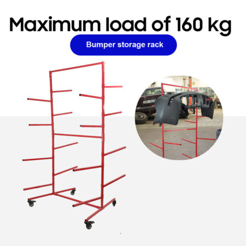 Floor Mobile Bumper Storage Rack Double Sided Bumper Storage Rack Auto Body Shop - Bild 4 von 12