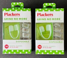 2x Plackers Grind No More Night Guard Nighttime Protection for Teeth (20 Count)