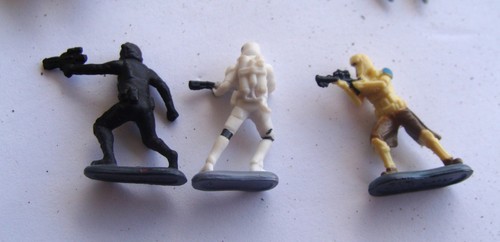 Star Wars Micro Machines 10 Vehicles Figures Ships Vintage bad complant - Picture 2 of 7