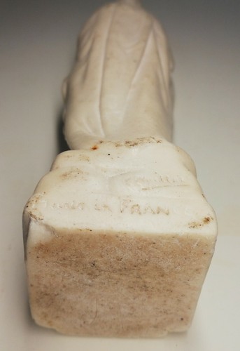 Alte Jungfrau ND Lourdes signiert C. Maillard Made In France, Vintage, Sammlung - Bild 9 von 9