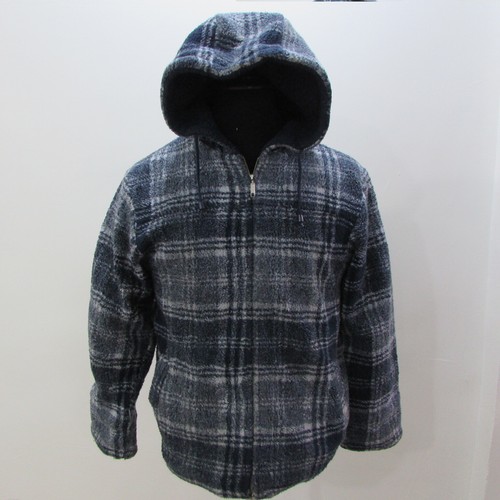 Real Confore 90s Men's Vintage Hooded Abstract Chest Size42/44 UK L Sku 8391