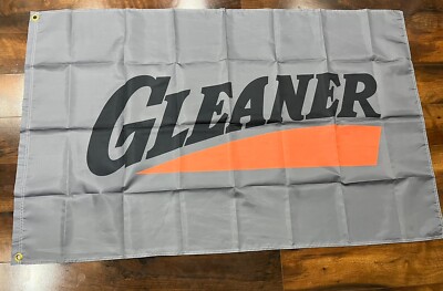 3x5  Gleaner Combine Flag Banner Farm AG Shop Garage Man Cave NEW!!!
