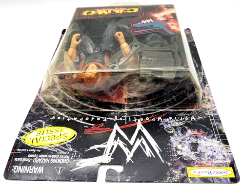 TRIPLE H WWF CAMO CARNAGE SEALED ACTIONFIGUR SPECIAL EDITION 1999 JAKKS WWE - Bild 3 von 4