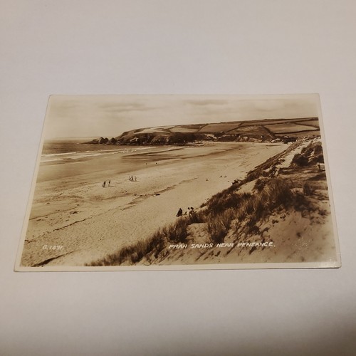 Postal de San Valentín vintage Prah Sands cerca de Penzance Cornualles Inglaterra (G.1491) - Imagen 2 de 12