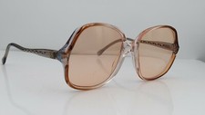 Vintage Pathway Juliette Brown Translucent Oval USA Sunglasses FRAMES ONLY