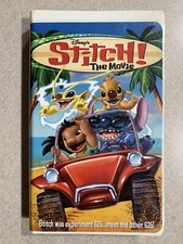 Disney’s Stitch The Movie (VHS, 2003) Clamshell
