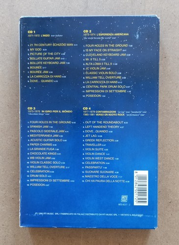 BOX 4 Cd PREMIATA FORNERIA MARCONI 10 anni live 71/81 1996 Ita Rti Music - Bild 2 von 9