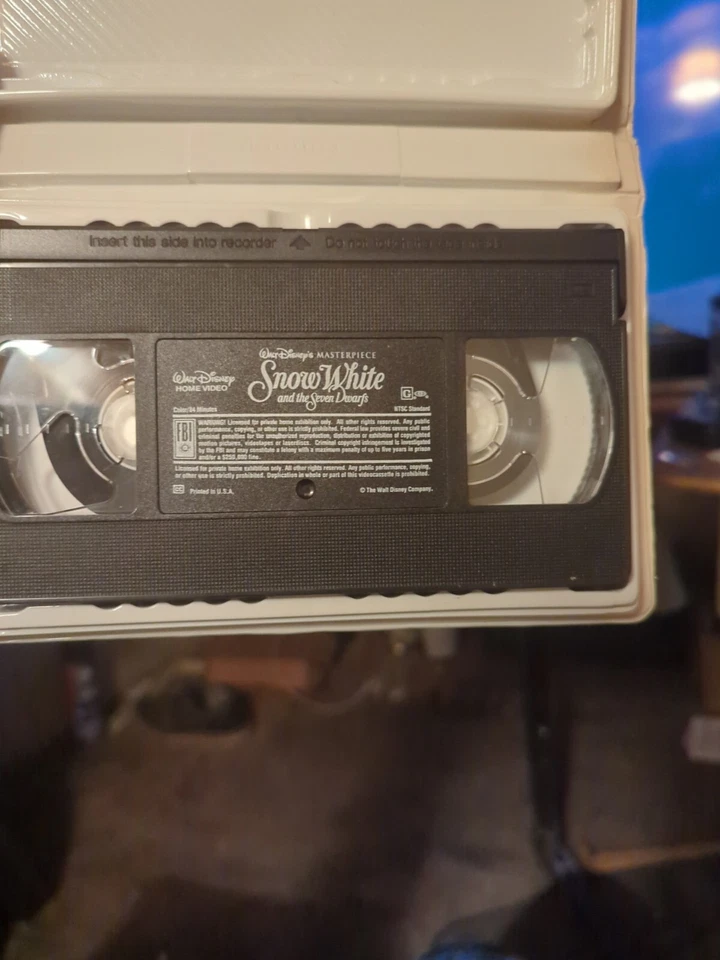 Snow White And The Seven Dwarfs  (VHS) - Image 4 of 4