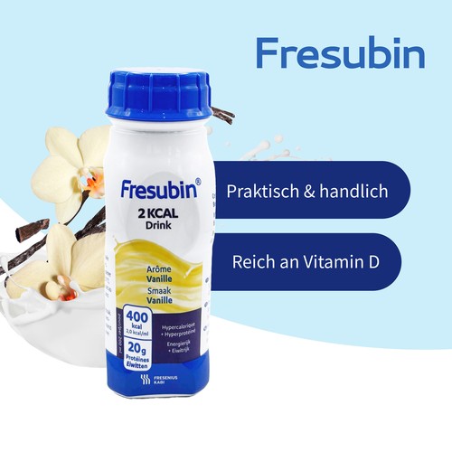 (11,44 EUR/l) FRESUBIN 2 KCAL Drink Vanille 6x4x200ml Trinkflasche - Bild 5 von 9