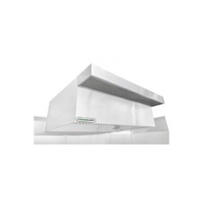 HoodMart 1348HBPSP 13 FT Restaurant Exhaust Hood with PSP Makeup Air (Hood On...