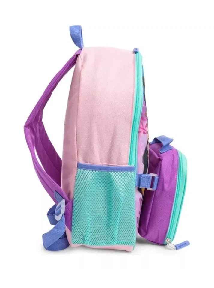 Mochila Disney La Sirenita 16" Niñas con Fiambrera Foto 4 de 4