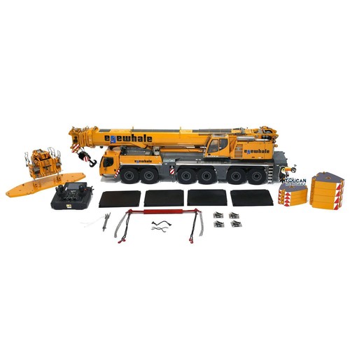 Eyewhale 1/14 6 Achsen RC Hydraulik Mobilkran Sound Licht LKW Riese 5M lang - Picture 8 of 12