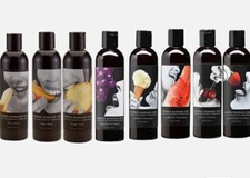 Earthly Body Flavored Edible Massage Oil Natural Vegan Choose Flavor