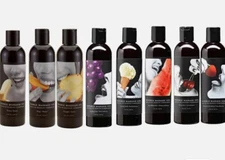 Earthly Body Flavored Edible Massage Oil Natural Vegan Choose Flavor
