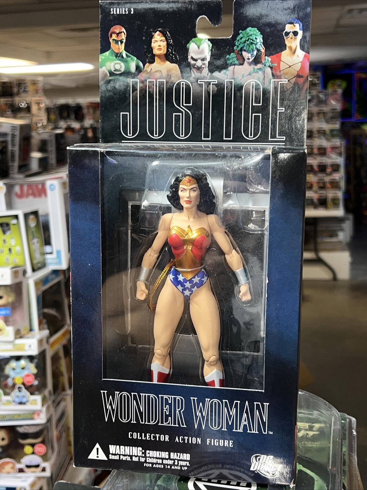 DC Direct Toys Justice League Alex Ross Ser 3 Wonder Woman 7” Action Figure