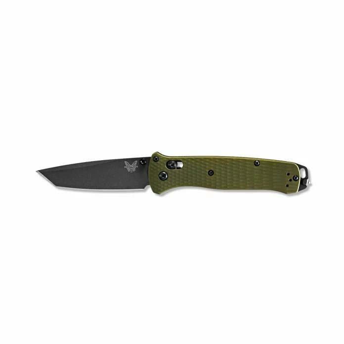 Navaja de bolsillo plegable Benchmade 537GY-1 Rescate Woodland Green Aluminio 3,38" Foto 4 de 4