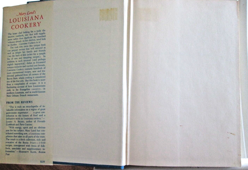 Mary Land's Louisiana Cookery by Louisiana University Press First Ed Hardcover - Bild 4 von 14