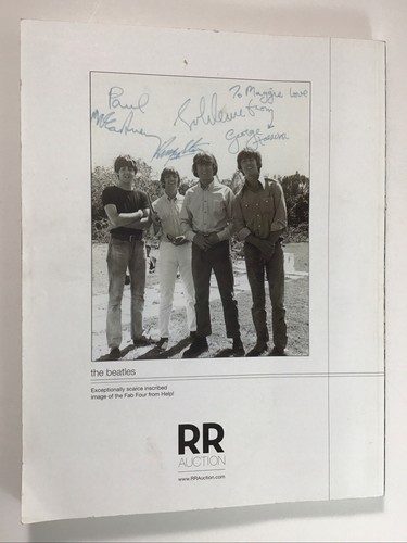 RR Americas Autograph Auction Catalog 373 The Beatles On Cover July 13 2011 - Imagen 4 de 12