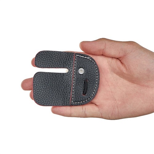 Cow Leather Archery Finger Tab Protector Guard fr Recurve Bow Hunting Right Hand - Picture 53 of 77