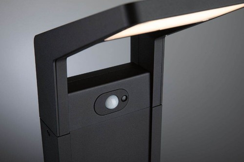 Paulmann LED Pollerleuchte Juntea mit Bewegungsmelder IP44 585mm 3000K 11W 900lm - Bild 3 von 12