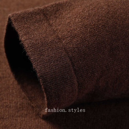 Cárdigan tejido 100 % cachemir puro para hombre solapa coreano primavera suéter chaqueta tops - Imagen 6 de 26