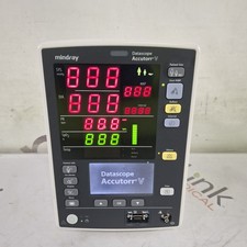 Mindray Datascope Accutorr V Vital Signs Monitor