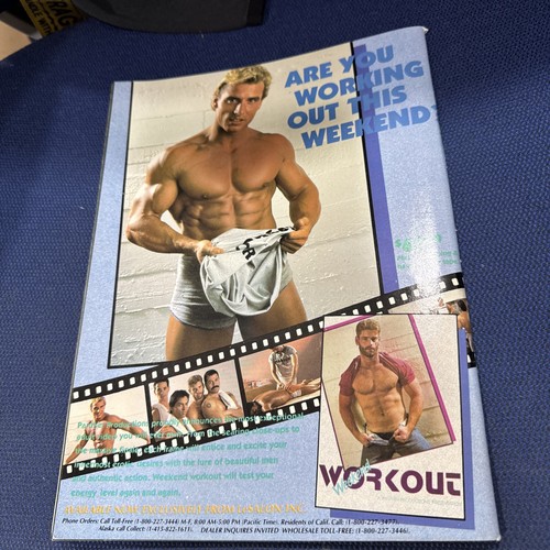 MALE INSIDER Magazine April 80s Gay Interest Playgirl Young Stud Jocks Gym Twink - Picture 2 of 2