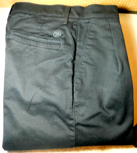 Wranglers~Pantaloni larghi eleganti neri da uomo vestibilità rilassata taglia: 30 x 30 - Foto 3 di 18