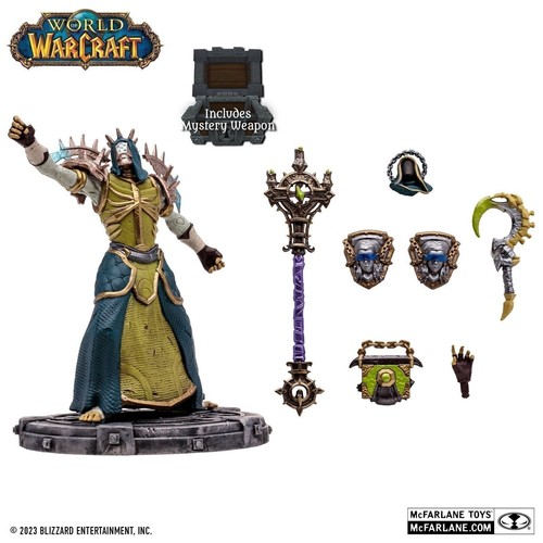 McFarlane World of Warcraft Action Figure Orc Warrior Undead Priest Statue Model - Picture 25 of 32