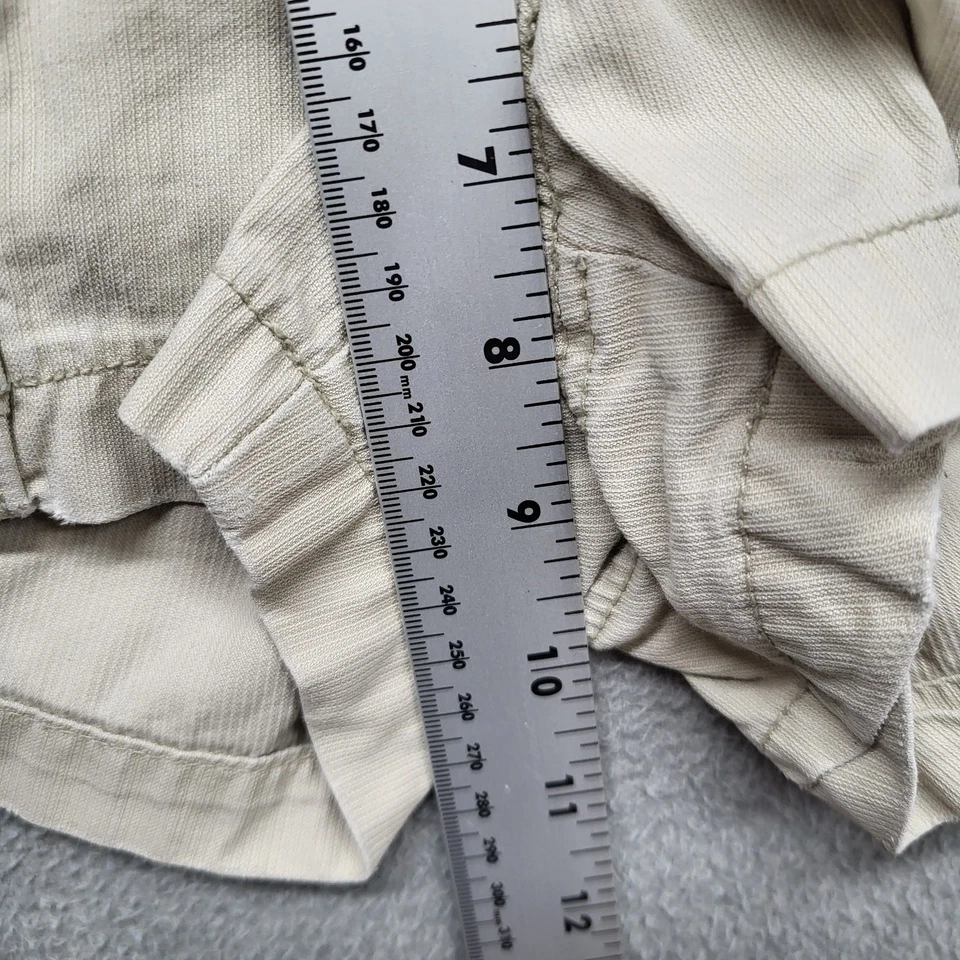 Женские шорты American Eagle Outfitters 6 хаки грузовая саржа универсальные 3 дюйма по внутреннему шву - Изображение 3 из 4