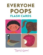 Everyone Poops Flash Cards, Paperback by Gomi, Taro, Like New Used, Free ship...