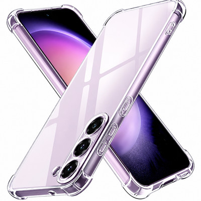 Stoßfest Handy Hülle Anti Shock Silikon Back Case Kanten Eck Schutz für Nokia