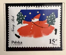1987 New Year 15zl Poland Stamp